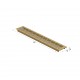 VENTILATION GRILLE COVER 7x44cm / MAT GOLD